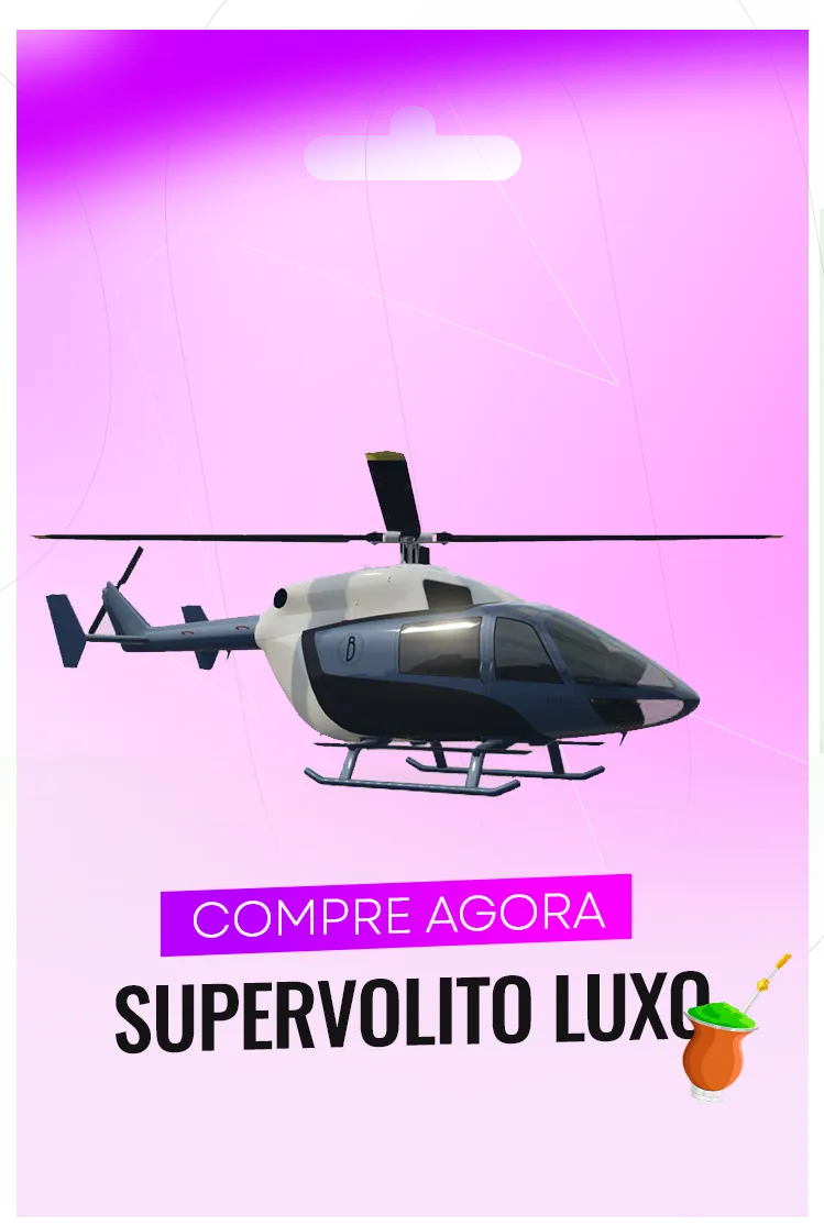 HELICÓPTERO SUPERVOLITO LUXO