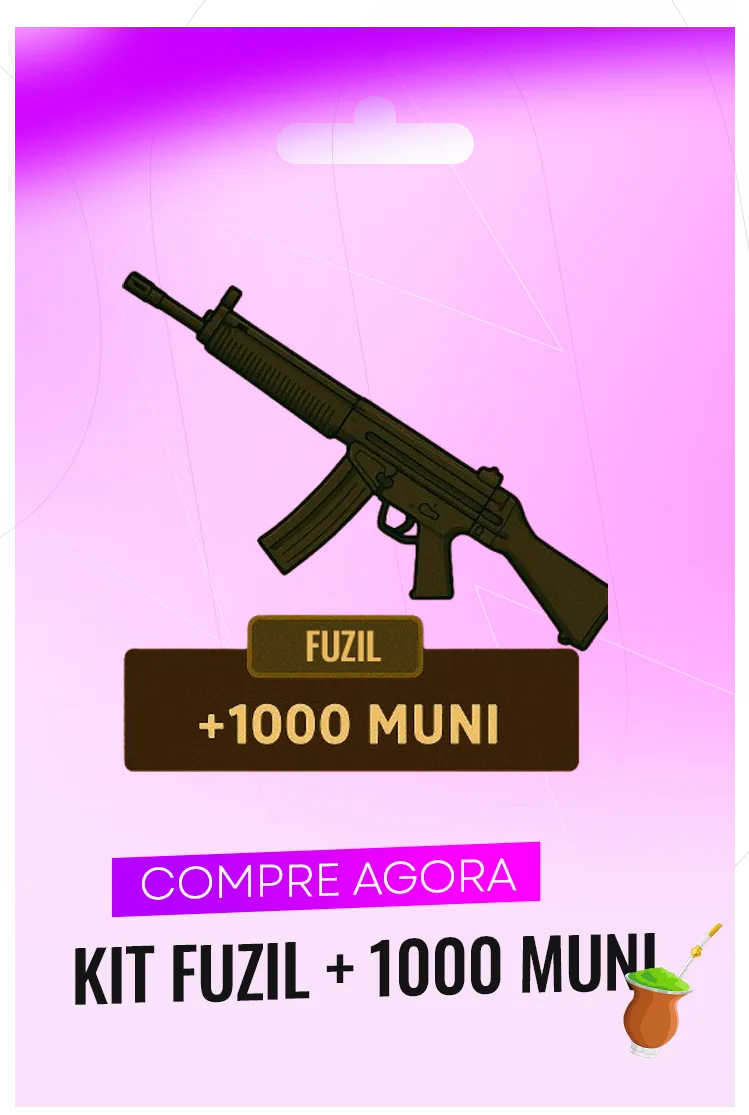 KIT FUZIL + 1000 MUNI