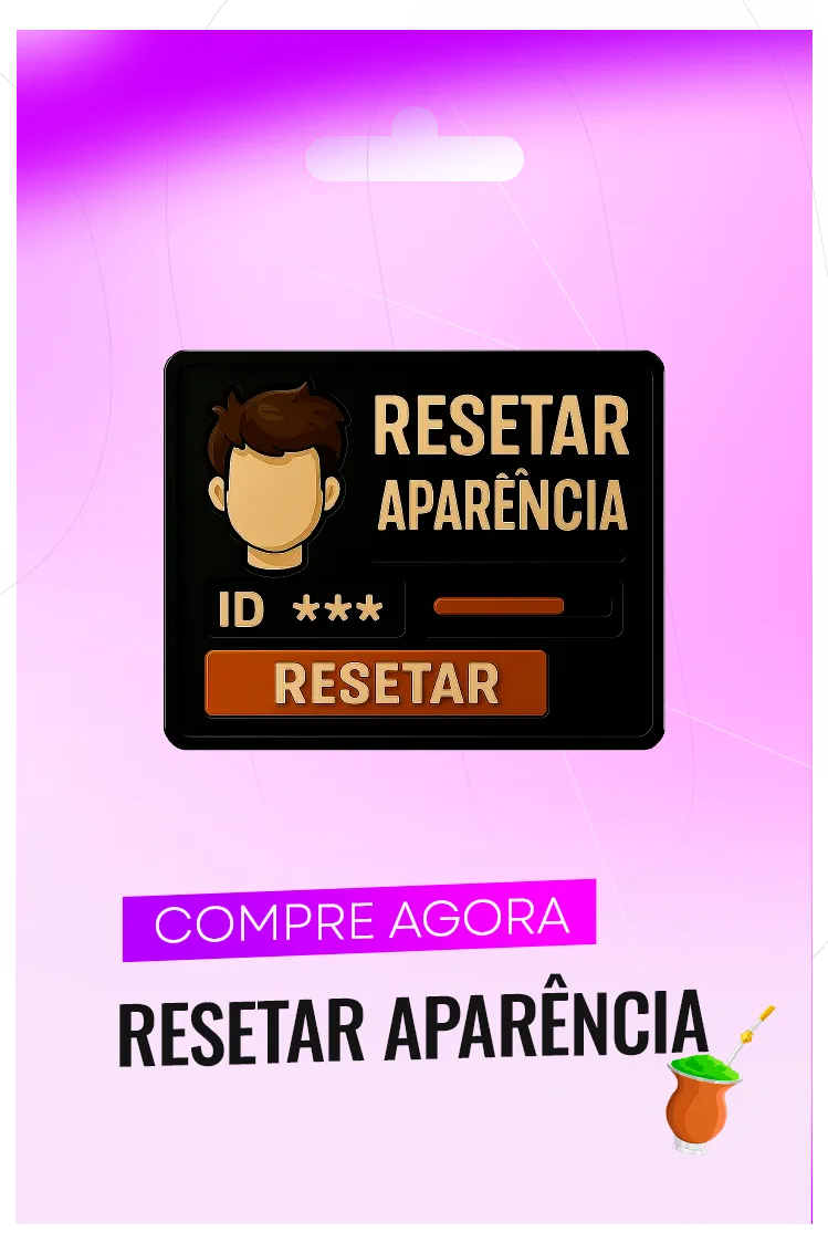 RESETAR APARÊNCIA