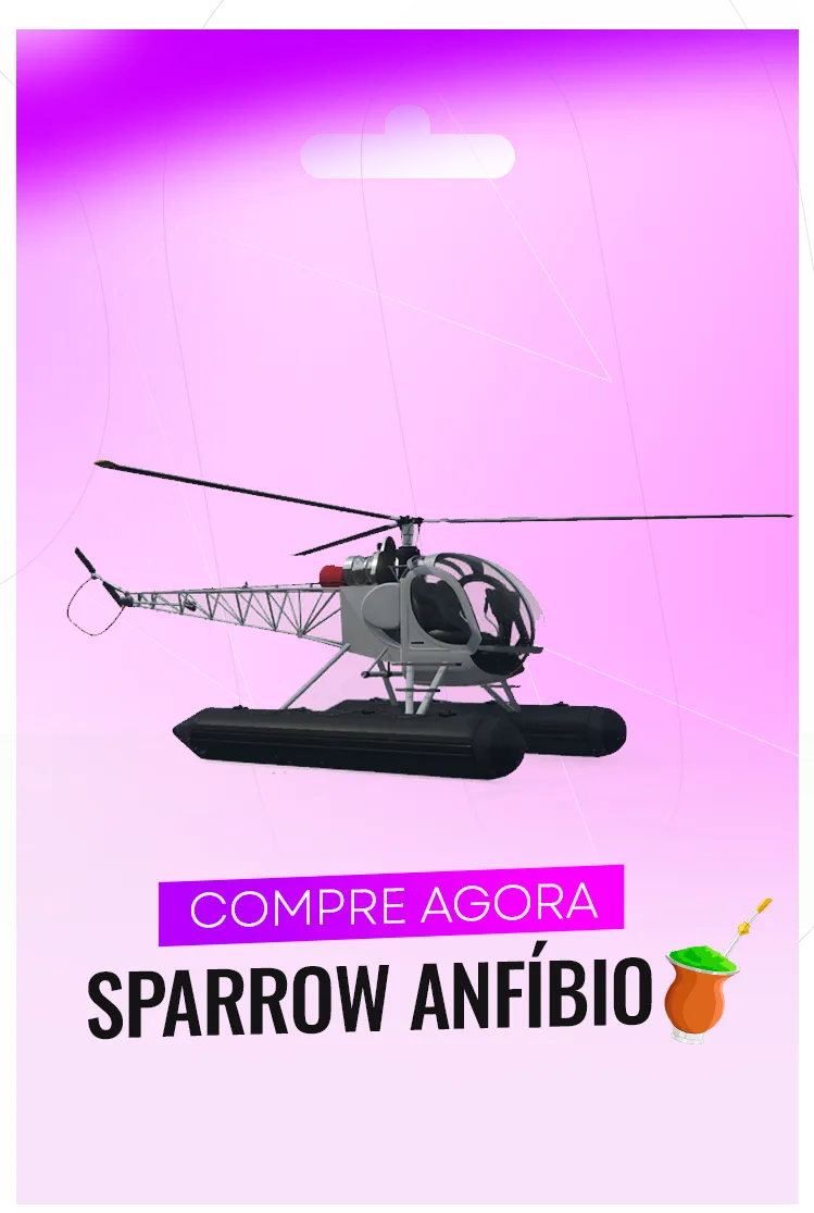 HELICÓPTERO SEA SPARROW ANFÍBIO