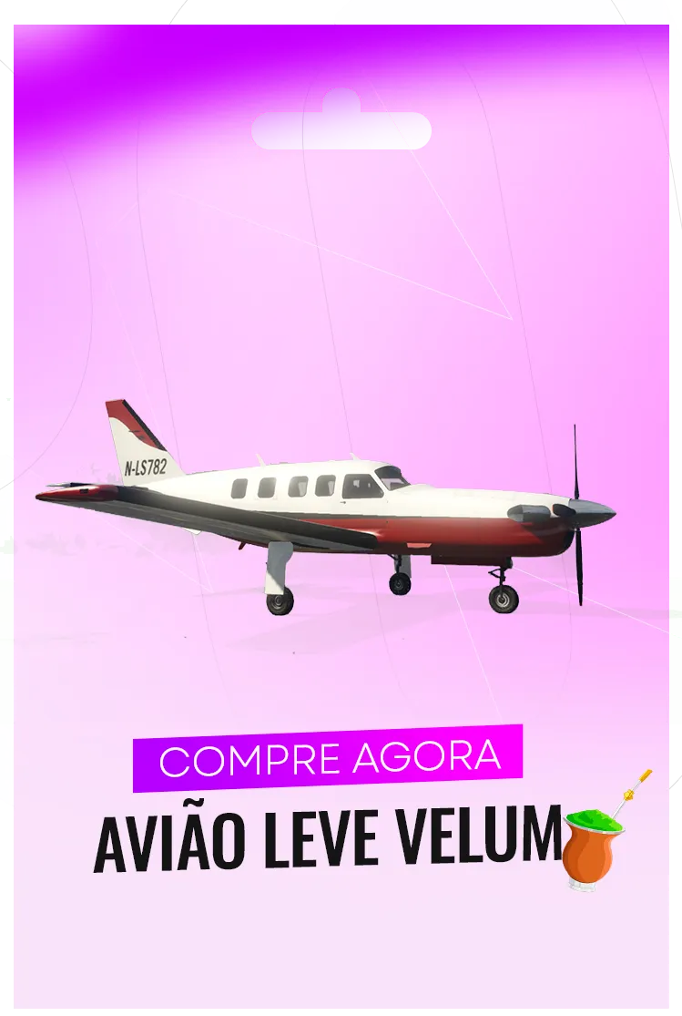 AVIÃO LEVE VELUM