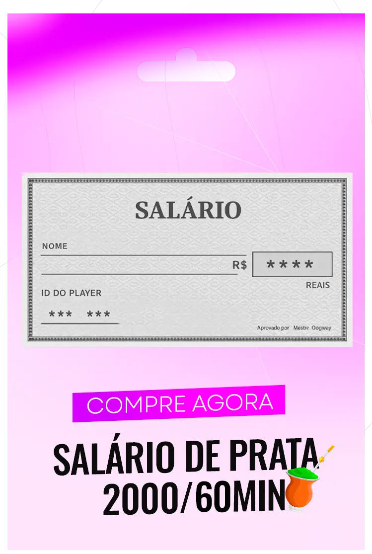 SALÁRIO DE PRATA 2000/60MIN